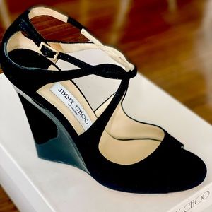 Brand new jimmy choo wedges sz 38